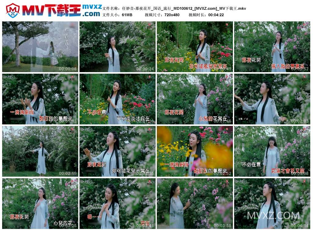 任妙音-那夜花开_国语_流行_MD100612
